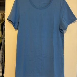 Southern Tide Blue Fitted Crew Neck Short Sleeve T-Shirt